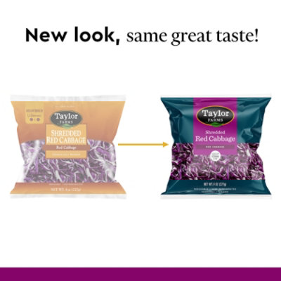 Taylor Farms Shredded Red Cabbage - 8 Oz - Image 7