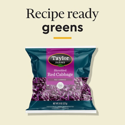 Taylor Farms Shredded Red Cabbage - 8 Oz - Image 6