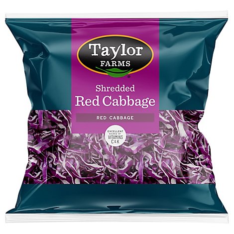 Taylor Farms Shredded Red Cabbage - 8 Oz