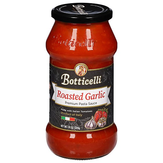 Botticelli Pasta Sauce Premium Roasted Garlic - 24 Oz