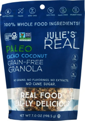 Julies Real Granola Cacao Ccnt - 7 Oz - Image 2