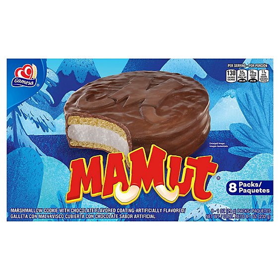 Gamesa Mamut Chocolate - 8.1 Oz