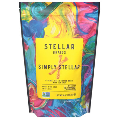 Stellar Snacks Pretzel Braids Simply Stellar - 16 oz - Image 2