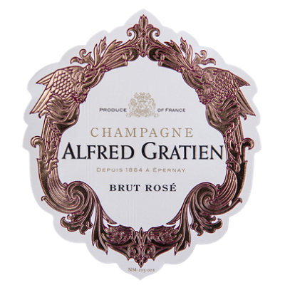 Alfred Gratien Sparkling Wine Champagne Brut Rose - 750 Ml - Image 2
