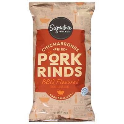 Signature SELECT Fried Pork Rinds Barbeque - 5 Oz