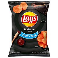 Lays Potato Chips Barbecue Party Size - 12.5 Oz - Image 1
