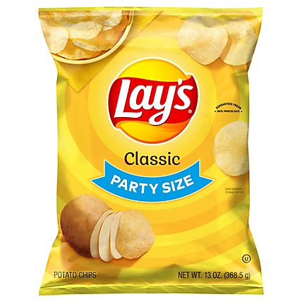 Lays Potato Chips Classic Party Size - 13 Oz - Image 3