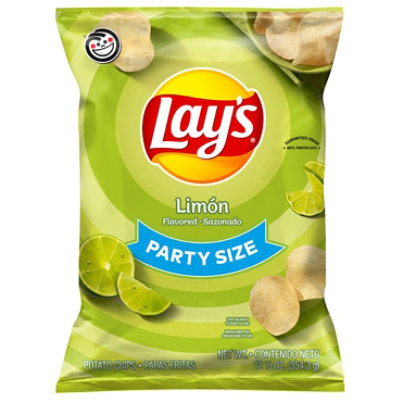 Lays Potato Chips Limon Party Size - 12.5 Oz - Image 3