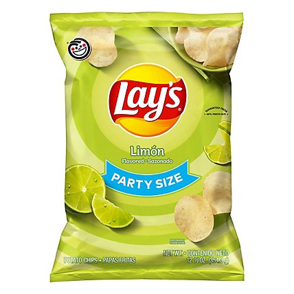 Lays Potato Chips Limon Party Size - 12.5 Oz - Image 1