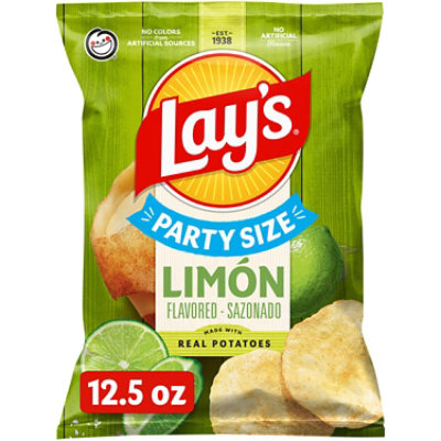 Lays Potato Chips Limon Party Size - 12.5 Oz - Image 2