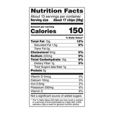 Lays Potato Chips Salt & Vinegar Party Size - 12.5 Oz - Image 3