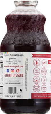 Lakewood Pure Pomegranate Juice - 32 Fl. Oz. - Image 6