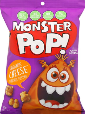 Monster Pop Cheese Popcorn - 6 Oz - Image 2
