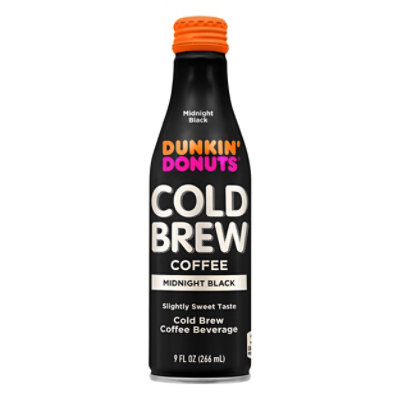 Dunkin Donuts Cold Brew Midnight Black Bottle - 9 Fl. Oz. - Image 3
