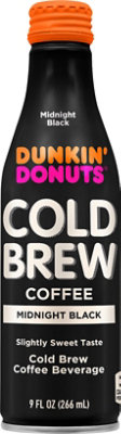 Dunkin Donuts Cold Brew Midnight Black Bottle - 9 Fl. Oz. - Image 2