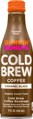 Dunkin Donuts Cold Brew Caramel Black Bottle - 9 Fl. Oz. - Image 2