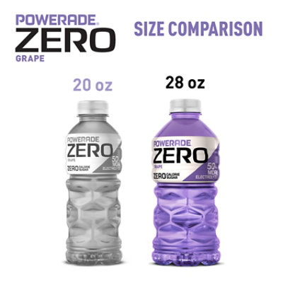 POWERADE Sports Drink Electrolyte Enhanced Zero Sugar Grape - 28 Fl. Oz. - Image 5
