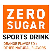 POWERADE Sports Drink Electrolyte Enhanced Zero Sugar Orange - 28 Fl. Oz. - Image 2