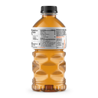 POWERADE Sports Drink Electrolyte Enhanced Zero Sugar Orange - 28 Fl. Oz. - Image 2