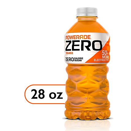 POWERADE Sports Drink Electrolyte Enhanced Zero Sugar Orange - 28 Fl. Oz. - Image 1
