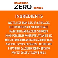 POWERADE Sports Drink Electrolyte Enhanced Zero Sugar Orange - 28 Fl. Oz. - Image 5