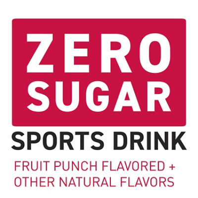 POWERADE Sports Drink Electrolyte Enhanced Zero Sugar Fruit Punch - 28 Fl. Oz. - Image 4