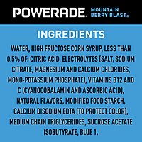 POWERADE Sports Drink Electrolyte Enhanced Mountain Berry Blast - 28 Fl. Oz. - Image 5