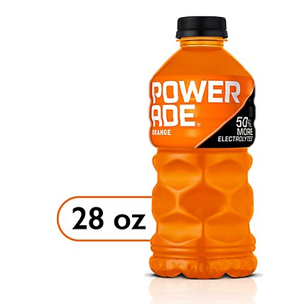 POWERADE Sports Drink Electrolyte Enhanced Orange - 28 Fl. Oz. - Image 1