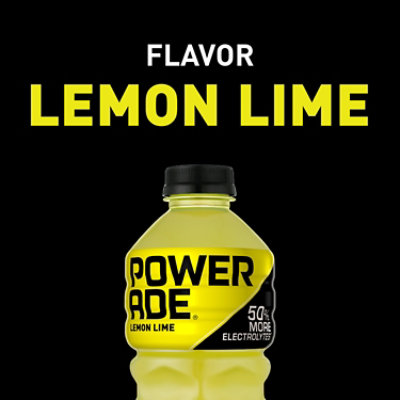 POWERADE Sports Drink Electrolyte Enhanced Lemon Lime - 28 Fl. Oz. - Image 5