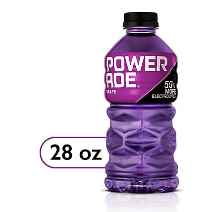 POWERADE Sports Drink Electrolyte Enhanced Grape - 28 Fl. Oz. - Image 1