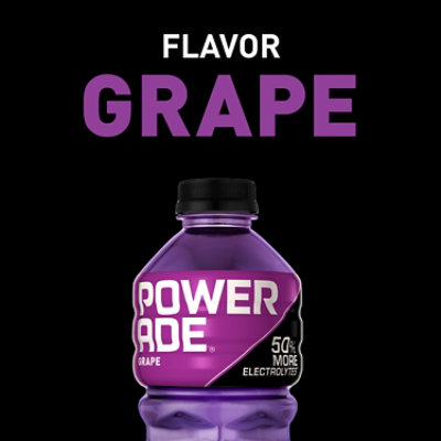 POWERADE Sports Drink Electrolyte Enhanced Grape - 28 Fl. Oz. - Image 5