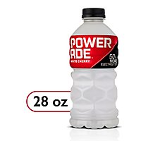 POWERADE Sports Drink Electrolyte Enhanced White Cherry - 28 Fl. Oz. - Image 1
