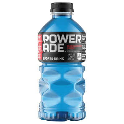 POWERADE Sports Drink Electrolyte Enhanced Blue Raspberry Cherry - 28 Fl. Oz.