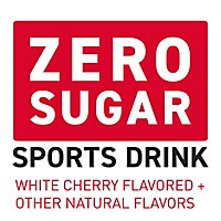 POWERADE Sports Drink Zero Sugar White Cherry - 28 Fl. Oz.