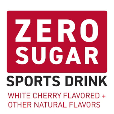 POWERADE Sports Drink Zero Sugar White Cherry - 28 Fl. Oz. - Image 4