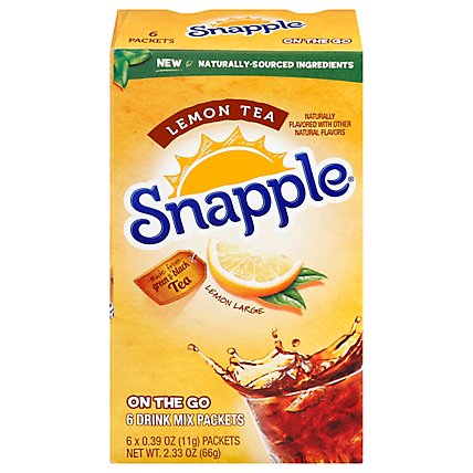 Snapple Drink Mix Lemon Pwdr - 0.67 Oz - Image 3