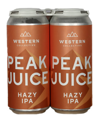 Western Coll Picabo Juice Hazy Ipa - 4-16 Fl. Oz.