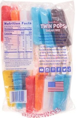 Budget Saver Twin Pops Sugar Free Assorted - 12-2.35 Fl. Oz. - Image 6