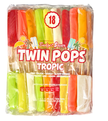 Budget Saver Twin Pops Tropics - 18-2.35 Fl. Oz. - Image 3