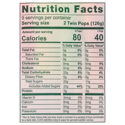 Budget Saver Twin Pops Tropics - 18-2.35 Fl. Oz. - Image 3