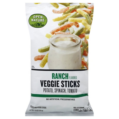 Open Nature Veggie Sticks Ranch - 7.5 Oz - Image 2