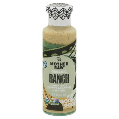 Mother Raw Ranch Dressing Glass Bottle - 8 Fl. Oz. - Image 3