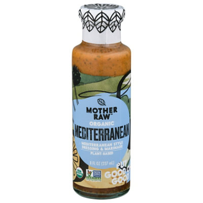 Mother Raw Mediterranean Dressing 8oz - 8 Fl. Oz.