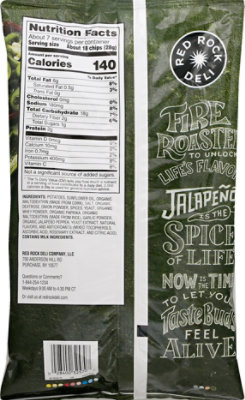 Red Rock Deli Potato Chips Fire Roasted Jalapeno - 6.875 Oz - Image 5