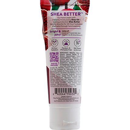 EOS Shea Better Hand Cream Pomegranate Raspberry - 2.5 Fl. Oz. - Image 3