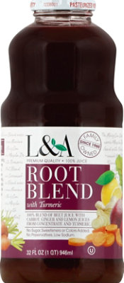 L&A Juice Root Blend With Turmeric - 32 Fl. Oz. - Image 2