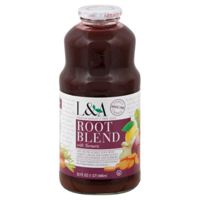 L&A Juice Root Blend With Turmeric - 32 Fl. Oz. - Image 1