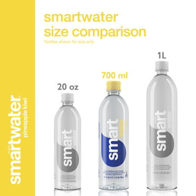 smartwater Vapor Distilled Water Pineapple Kiwi - 23.7 Fl. Oz. - Image 3