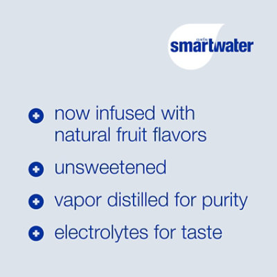 smartwater Vapor Distilled Water Watermelon Mint - 23.7 Fl. Oz. - Image 4