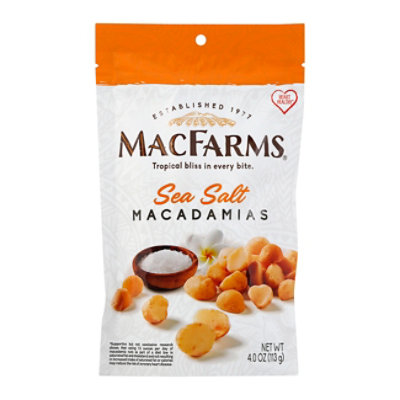 MacFarms Macadamias Sea Salt - 4 Oz